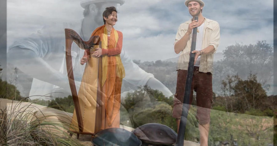 Harp & Handpan Harmonies